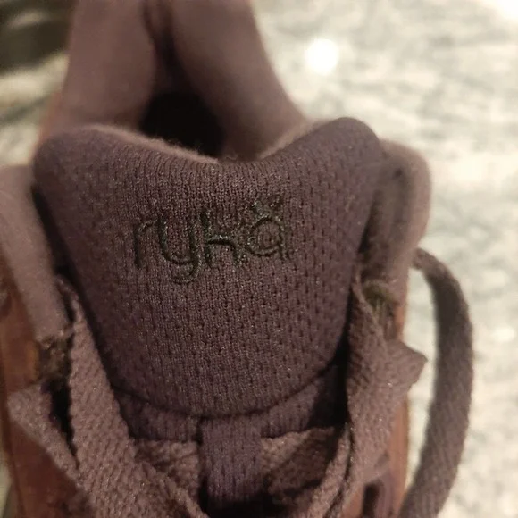 RYKA "Catalyst 3" Burgundy Suede leather Walking Shoes SIZE 9M - Picture 7 of 10